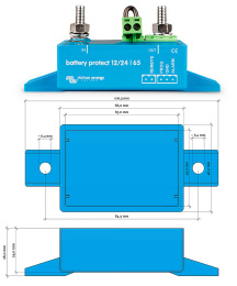 Защита батарей Victron Battery protect 12/24 65A (10266891)